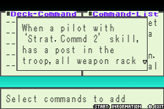 The original Parts Removal description begins “When a pilot with Strat.Commd 2 skill, has a post in the troop” and continues beyond the window.